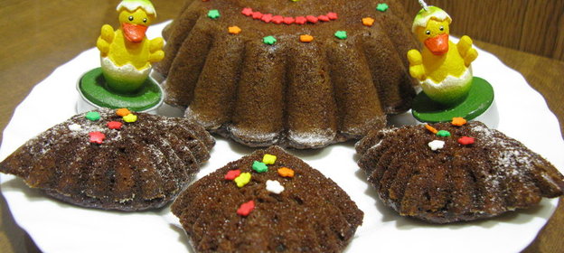 Банановый кекс с апельсином Экзотик