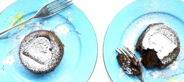 Шоколадные пирожные с эспрессо