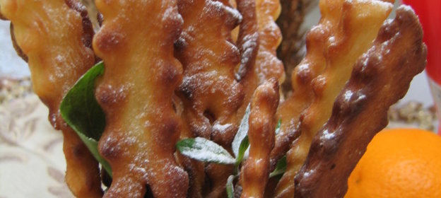 Апельсиновые хрустящие палочки