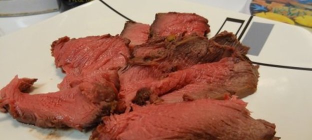 Кусок Мяса в Имбирно - Медовом Маринаде с Розмарином