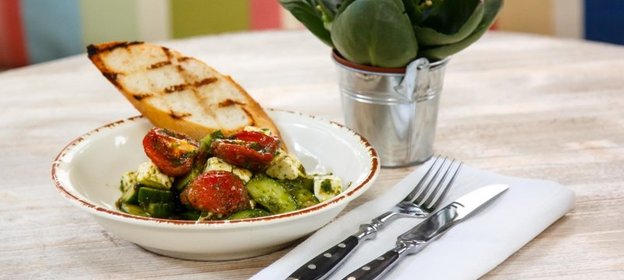 Яичная запеканка с овощами