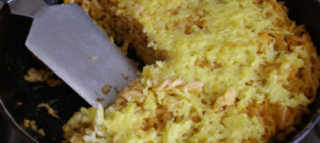 Гарнирная запеканка из макарон