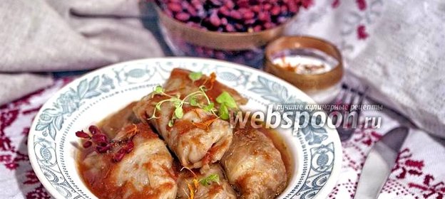 Голубцы с бараньим фаршем