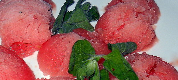 арбузный щербет