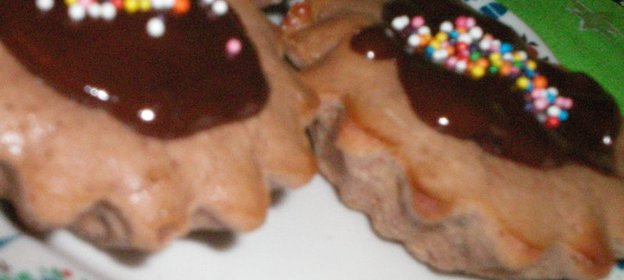 шоколадные кексики(пробный вариант)