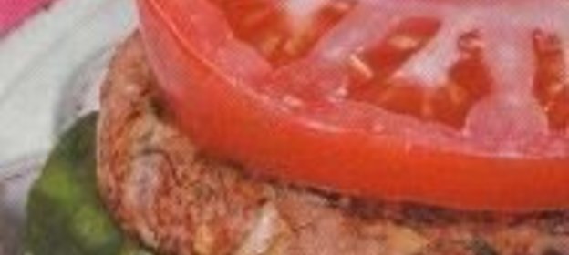 Бургеры с котлетой из индюшатины