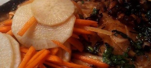 Стейк из сибаса