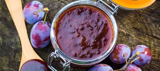 Джем из слив и яблок