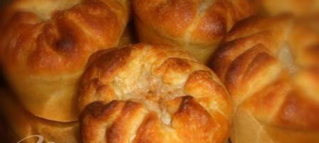 картофельные маффины с ёжиками