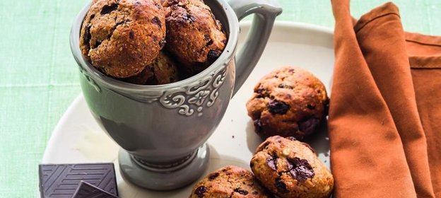 Печенье с шоколадом