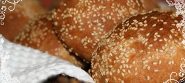 Картофельные булочки с кунжутом