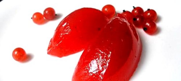 Желе из красной смородины