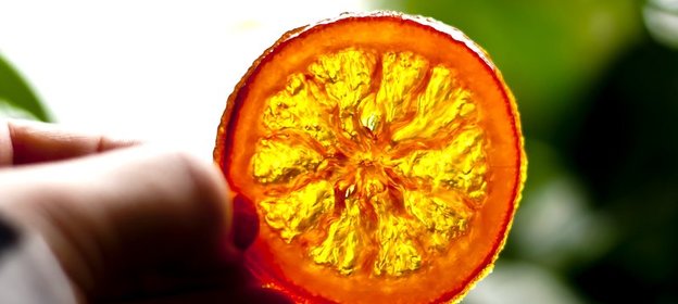 Апельсиновые цукаты в темном шоколаде