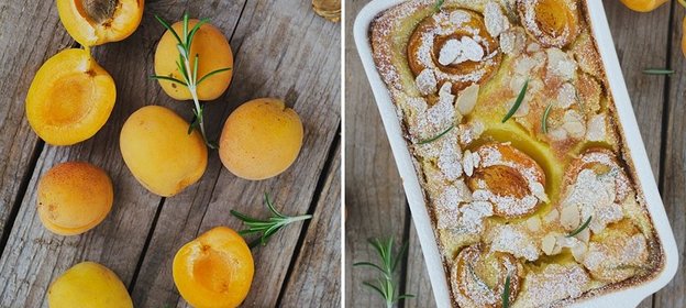 Кекс с абрикосами