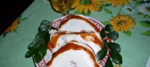 Рыба под майонезом с желе