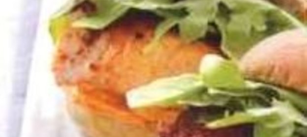 Бургеры с лососем