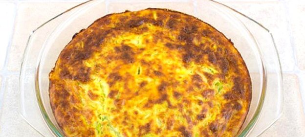 Запеканка из кабачков с сыром