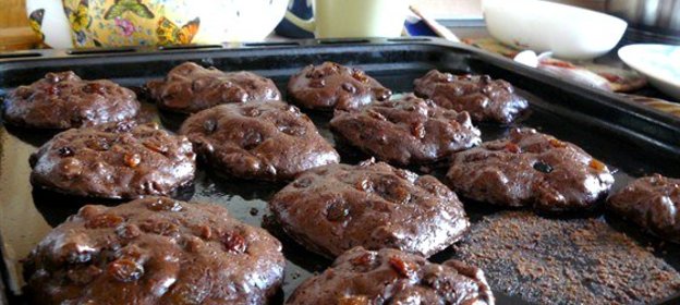 Домашнее шоколадное печенье