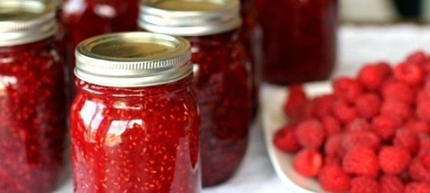 Желе из малины без варки