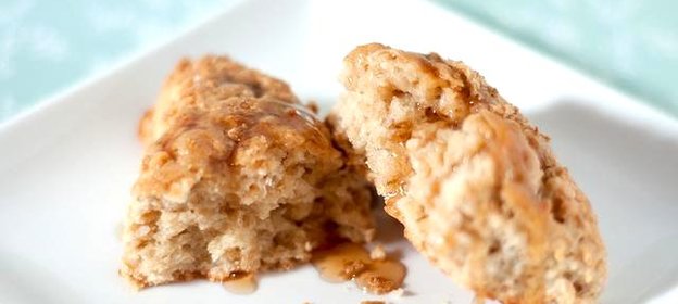 Овсяные лепешки с глазурью