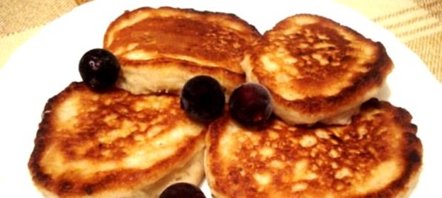 Овсяно-яблочные оладьи