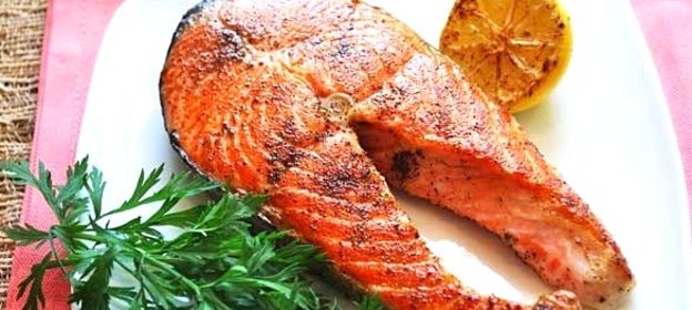 Стейк из кижуча