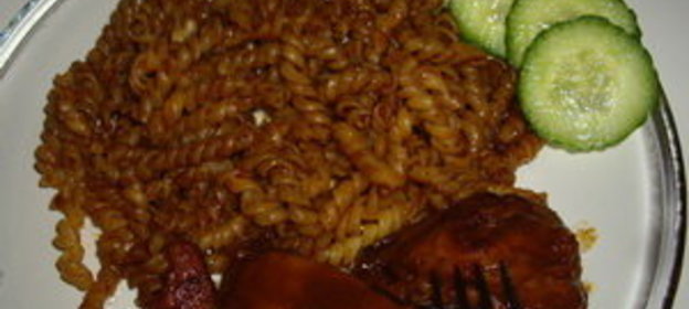 Куриные бёдрышки в кофейно-томатном соусе