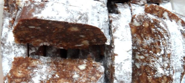 Шоколадная салями