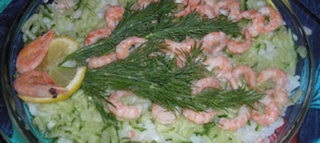 Салат Морской букет