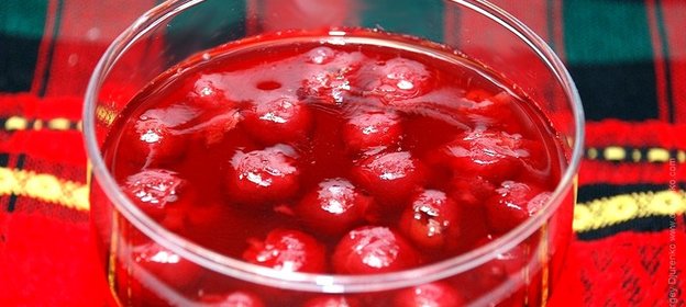 Вишневое желе