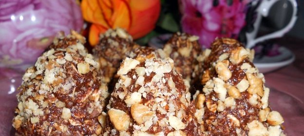 Конфеты из овсяных хлопьев