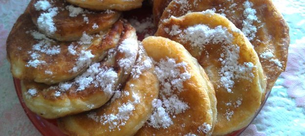 Оладьи с творогом