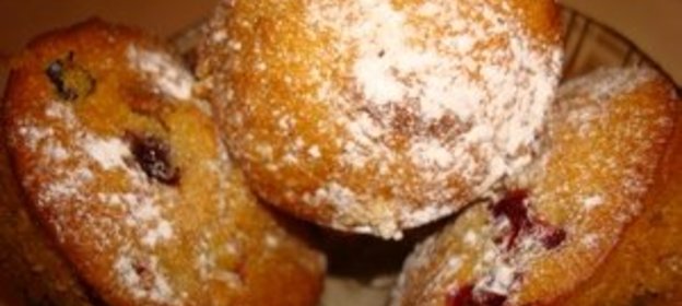 Тыквенно-клюквенные маффины