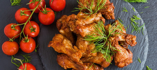 Куриные крылышки в панировке