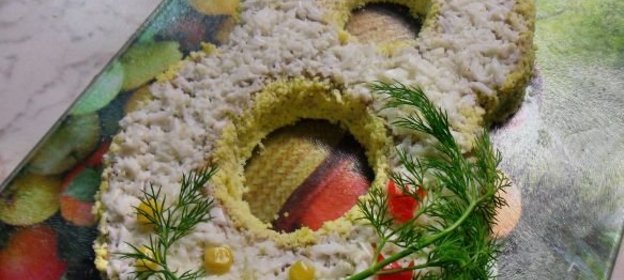 Яичница с селедкой