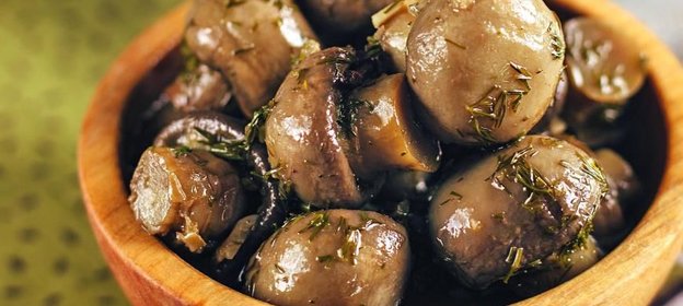 Шампиньоны в чесночном маринаде