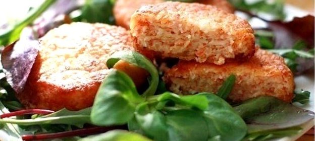 Котлеты с крабовыми палочками