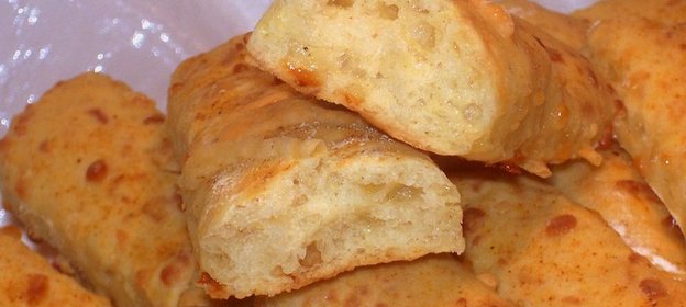 Закуска Хлебно-сырные палочки