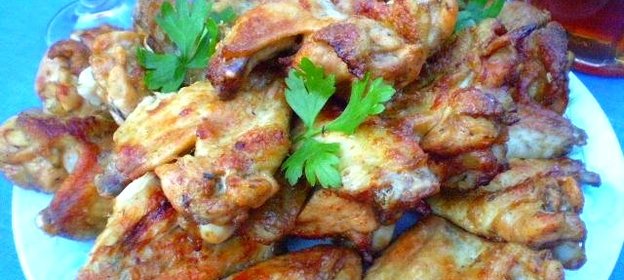 Крылья в соево-лимонном маринаде