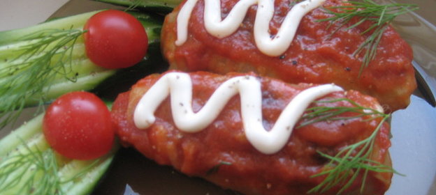 Постные голубцы