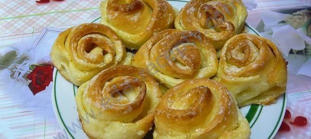 Булочки Улитки с сахаром