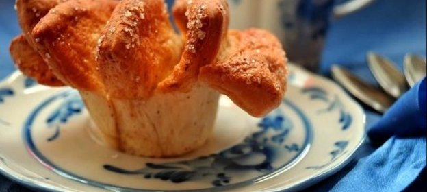 Булочки «Фонтаны» или Лилии