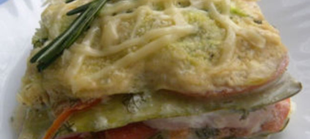 Лазанья кабачковая