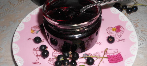 Желе из черной смородины