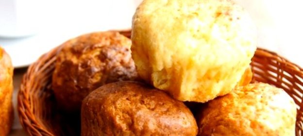 Кексики творожные в формочках