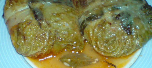 Голубцы с рыбой