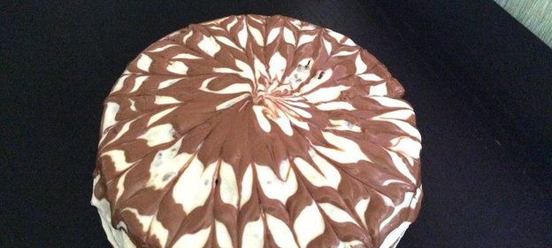 Шоколадно-банановый торт в мультиварке