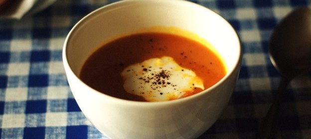 Морковный суп-пюре с карри