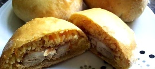 Плов султана Азиза в булочке