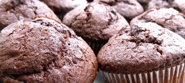 Кексики с вишней